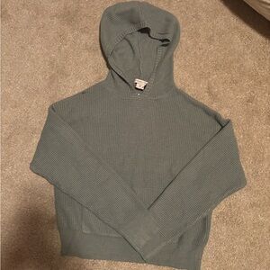Sincerely Jules Heather Green waffle Hoodie